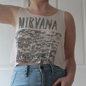 Nirvana crop top